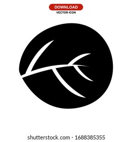 leaf icon or logo isolated sign symbol vector illustration - high quality black style vector icons
