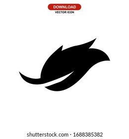 leaf icon or logo isolated sign symbol vector illustration - high quality black style vector icons
