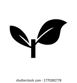 Leaf icon or logo isolated sign symbol vector illustration - high quality black style vector icons
