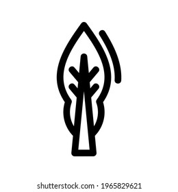 leaf icon or logo isolated sign symbol vector illustration - high quality black style vector icons
