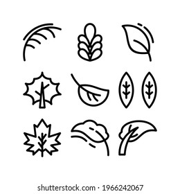 leaf icon or logo isolated sign symbol vector illustration - Collection of high quality black style vector icons
