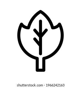 leaf icon or logo isolated sign symbol vector illustration - high quality black style vector icons
