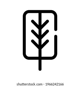 leaf icon or logo isolated sign symbol vector illustration - high quality black style vector icons
