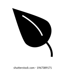 leaf icon or logo isolated sign symbol vector illustration - high quality black style vector icons

