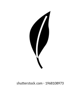leaf icon or logo isolated sign symbol vector illustration - high quality black style vector icons
