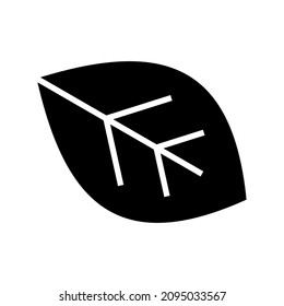 leaf icon or logo isolated sign symbol vector illustration - high quality black style vector icons
