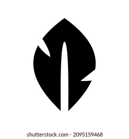 leaf icon or logo isolated sign symbol vector illustration - high quality black style vector icons
