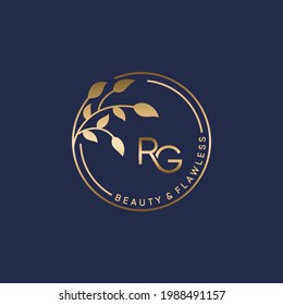 leaf icon logo vector for salon,spa
beauty ,luxury icon.