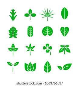 Leaf icon. Nature and Environment concept. Vector illustration