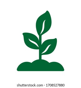 icono de hoja símbolo de naturaleza símbolo de diseño elemento logotipo plantilla vectorial pasos 10