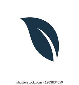 Leaf Icon Nature Symbol Logo Template