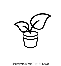 leaf icon nature symbol logo template