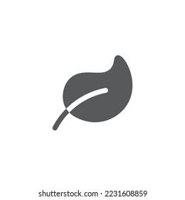 Bleisymbol, Pflanzensymbol, Vektorgrafik EPS10