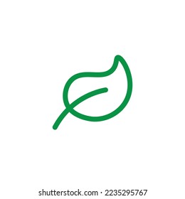 Leaf Icon, Plant Icon Vector Illustration Eps10