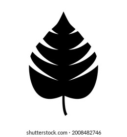 Leaf Icon Png Vector Isolated On White Background.