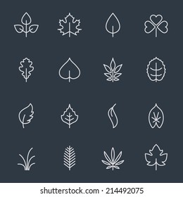 Leaf Icon Set