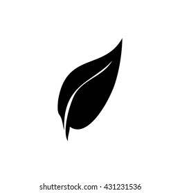leaf icon. leaf sign