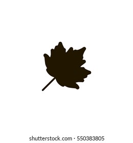 leaf icon. sign design