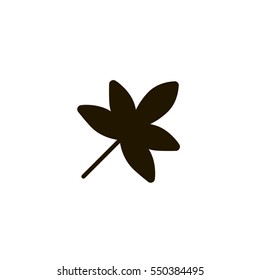 leaf icon. sign design