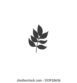 leaf icon. sign design