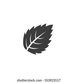 leaf icon. sign design
