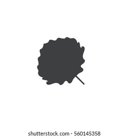 leaf icon. sign design