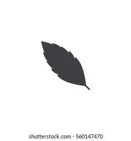 leaf icon. sign design