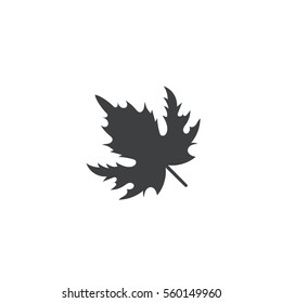 leaf icon. sign design