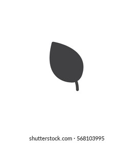 leaf icon. sign design