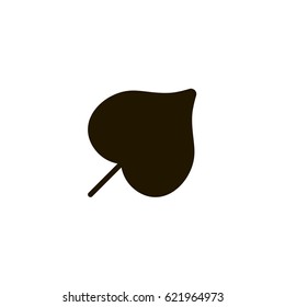 leaf icon. sign design