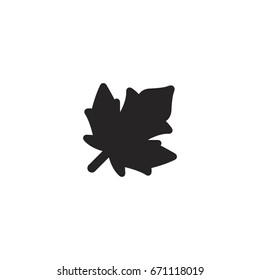 leaf icon. sign design