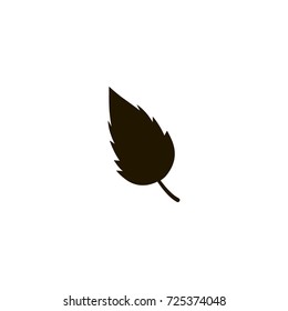 leaf icon. sign design