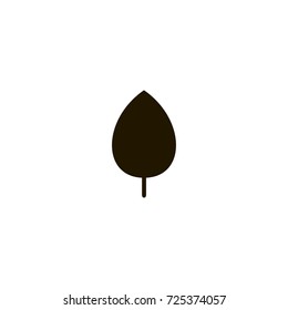 leaf icon. sign design