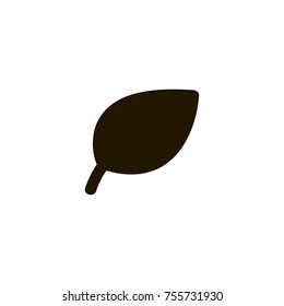 leaf icon. sign design