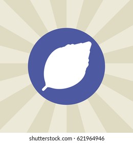 leaf icon. sign design. background
