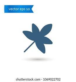leaf. leaf icon. sign design. Vector EPS 10.
