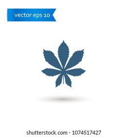 leaf. leaf icon. sign design. Vector EPS 10.