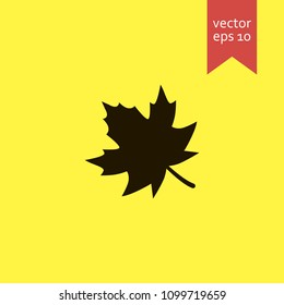 leaf. leaf icon. sign design. Vector EPS 10.