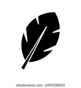 Vector de silueta aislado sobre fondo blanco. diseño simple y moderno