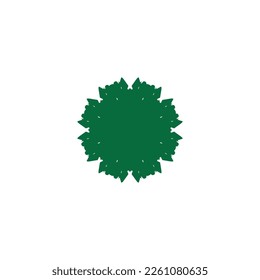 Bleisymbol. Einfaches Naturpflanzenhintergrund-Symbol. Design-Element des Leaf-Markenlogos. T-Shirt-Druck aus Leaf. Vektor für Aufkleber.