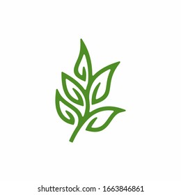 Leaf icon, symbol, and logo, can use for your design elements, website icons, application icons, UI, and More.