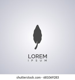 leaf icon. tree icon
