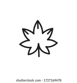 Leaf Icon In Trendy  Design Vector Eps 10