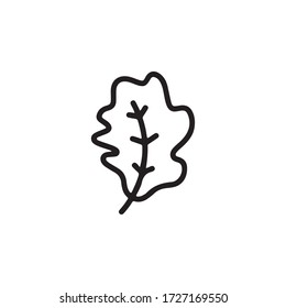 Leaf Icon In Trendy  Design Vector Eps 10