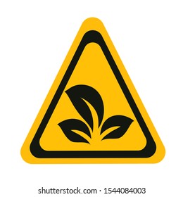 Leaf Icon In Trendy Style Isolated Background
