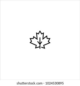 leaf icon vector