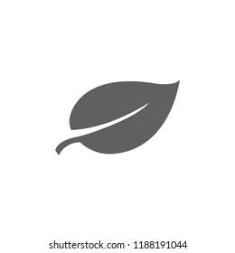 leaf icon vector
