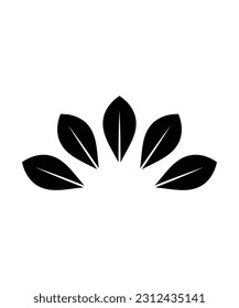 leaf icon, vector best flat icon.