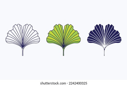 Leaf-Symbol, Vektorgrafik-Design