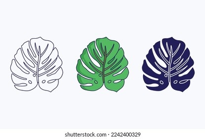 Leaf icon vector design illustration
